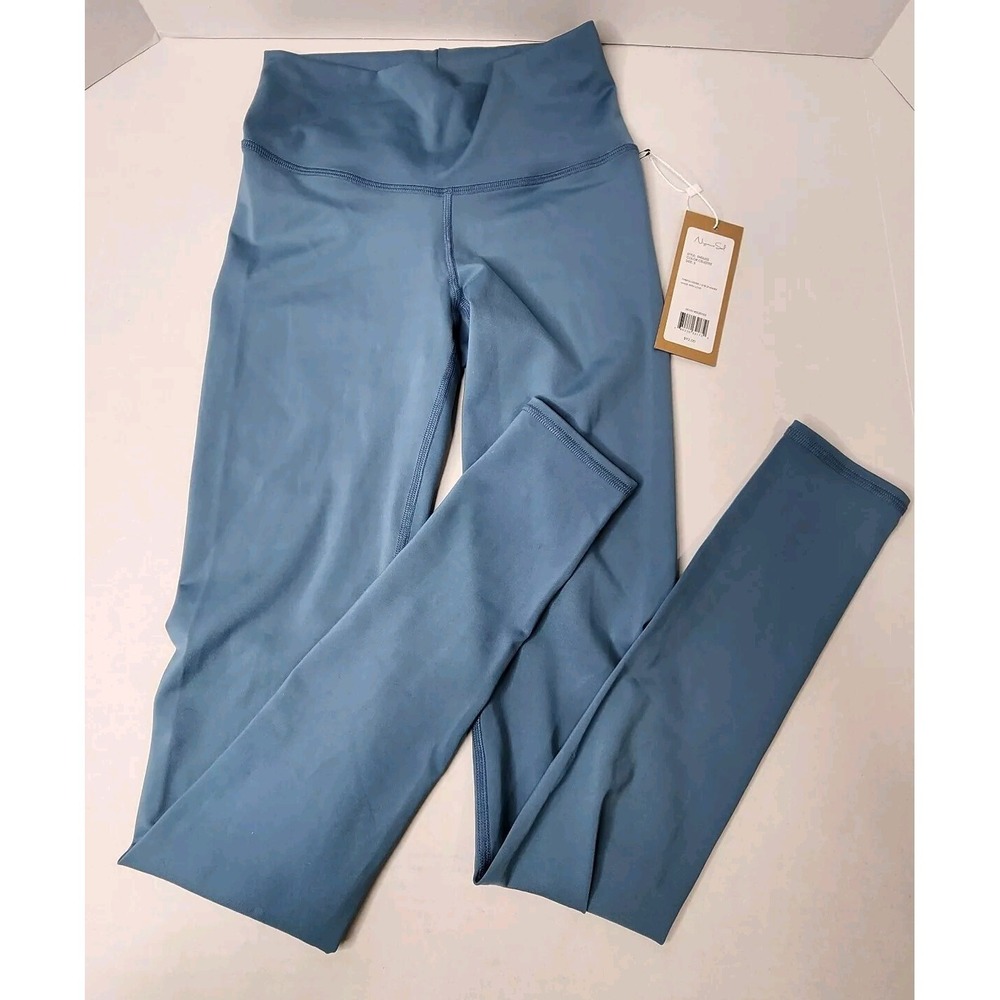 NWT Niyama Sol Endless Teal Leggings Size S (Celestitie)‎ Made In LA CA USA